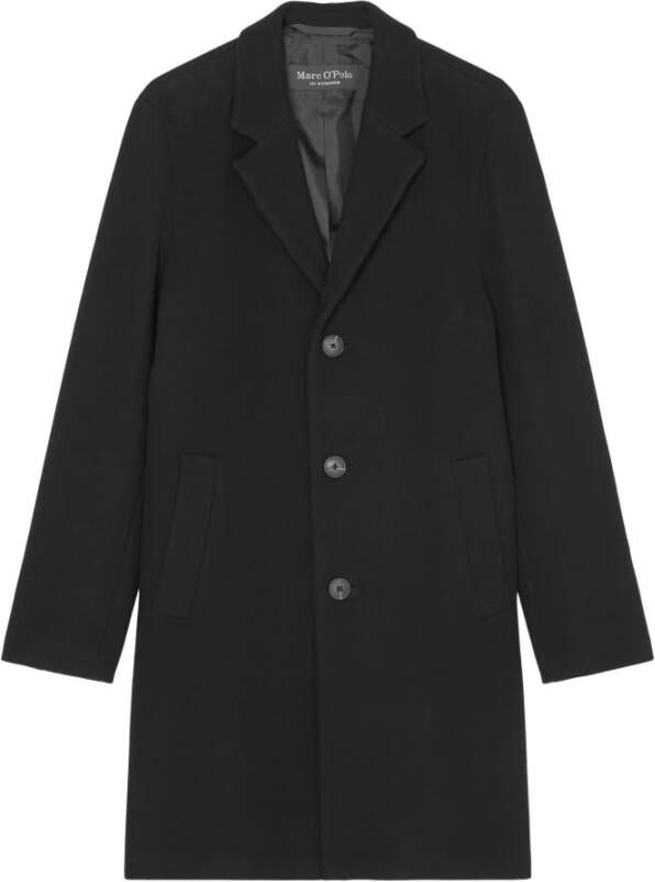 Marc O'Polo Single-Breasted Jassen Black Heren