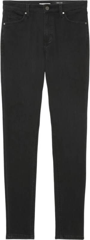 Marc O'Polo DENIM High waist skinny fit jeans met labelpatch
