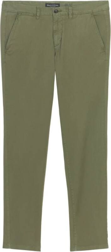 Marc O'Polo Chino met labelstitching model 'Stig'