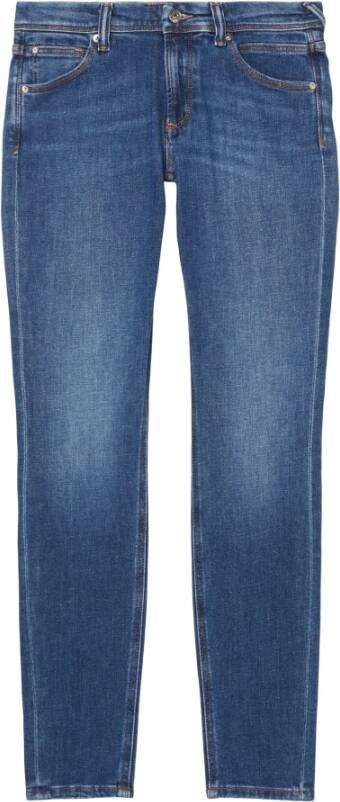 Marc O'Polo Slim-fit Jeans Blauw Dames