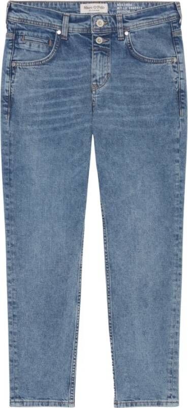 Marc O'Polo Slimfit-jeans Blauw Dames