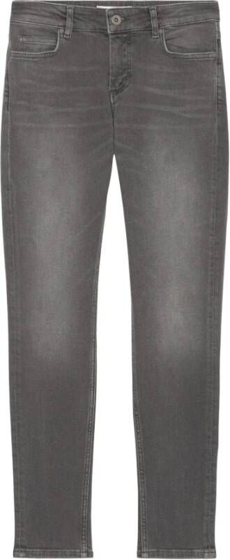 Marc O'Polo Slimfit-jeans Grijs Dames