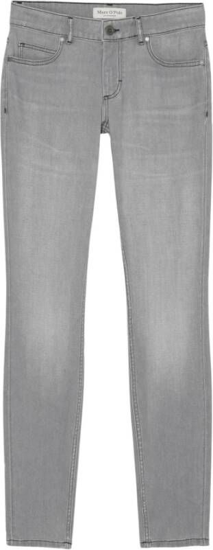 Marc O'Polo Slimfit-jeans Grijs Dames