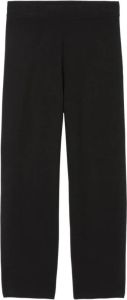 Marc O'Polo Soft cropped knitted trousers Zwart Dames
