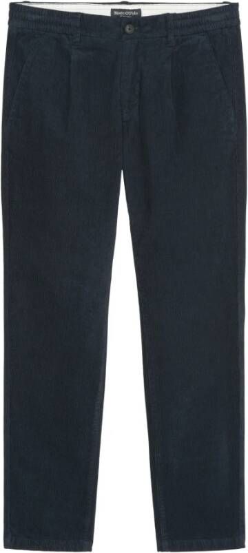 Marc O'Polo Stig jogger corduroy broek Blauw Heren
