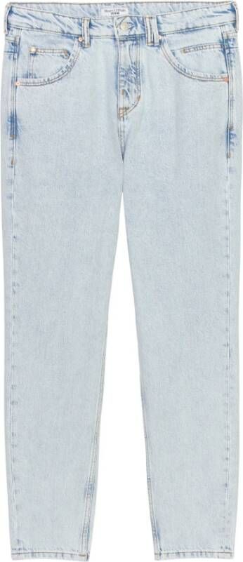 Marc O'Polo Straight Jeans Blauw Dames