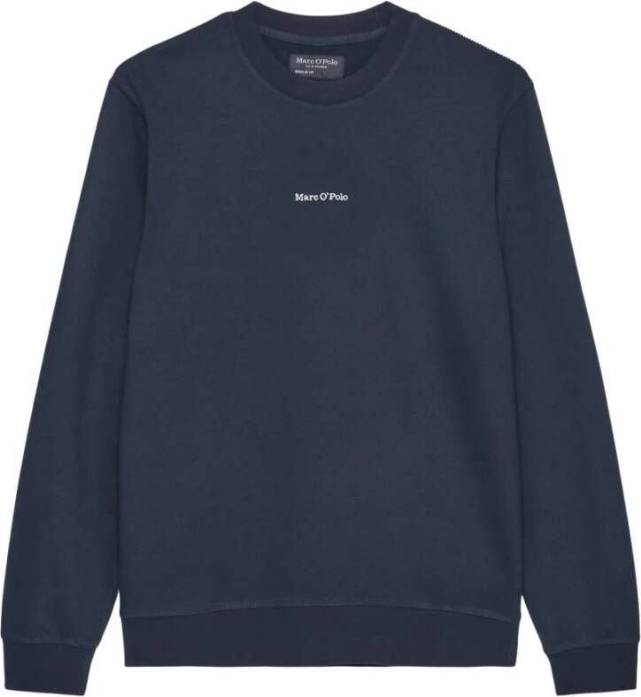 Marc O'Polo Sweatshirt Blauw Heren