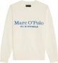 Marc O'Polo Sweatshirt met labelstitching - Thumbnail 4