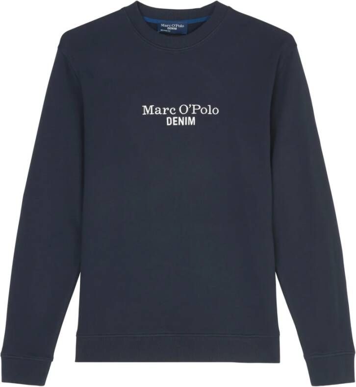 Marc O'Polo DENIM Sweatshirt met labelstitching