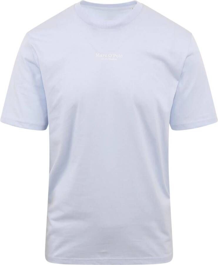 Marc O'Polo T-shirt Blauw Heren