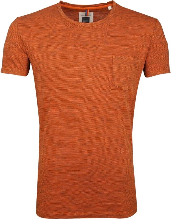 Marc O'Polo T-shirt Oranje Heren