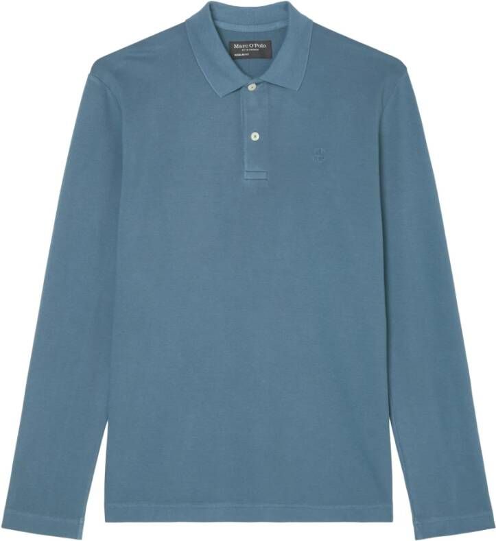 Marc O'Polo T-Shirts Blauw Heren