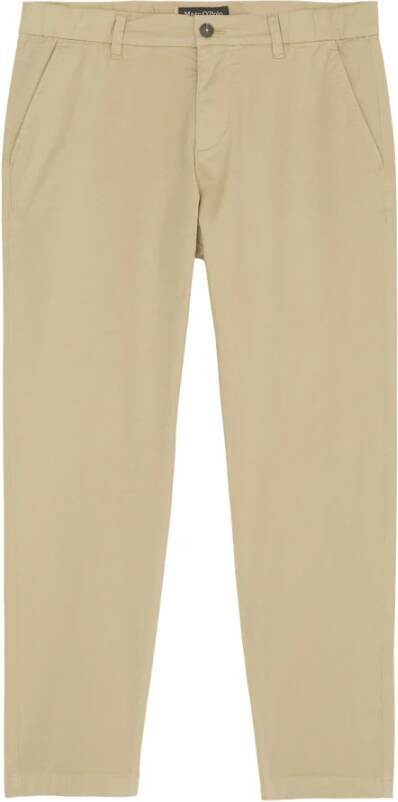 Marc O'Polo Jogger tapered Osby chinos Beige Blue Heren