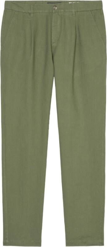 Marc O'Polo Linnen broek met steekzakken model 'Osby'