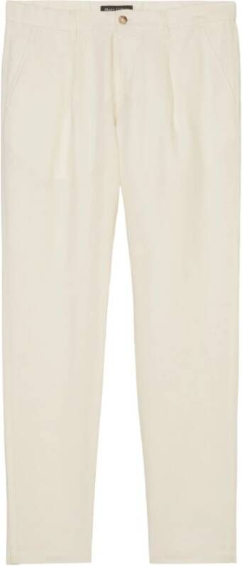 Marc O'Polo Linnen broek met steekzakken model 'Osby'