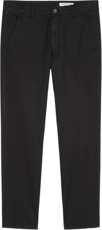 Marc O'Polo Tapered chinos Black Heren