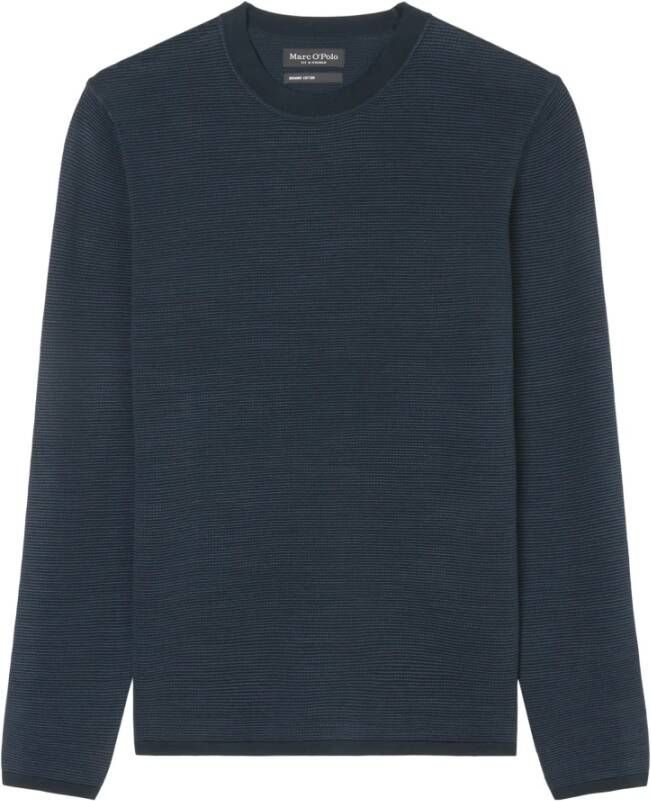 Marc O'Polo Trui in een ontspannen pasvorm Blauw Heren