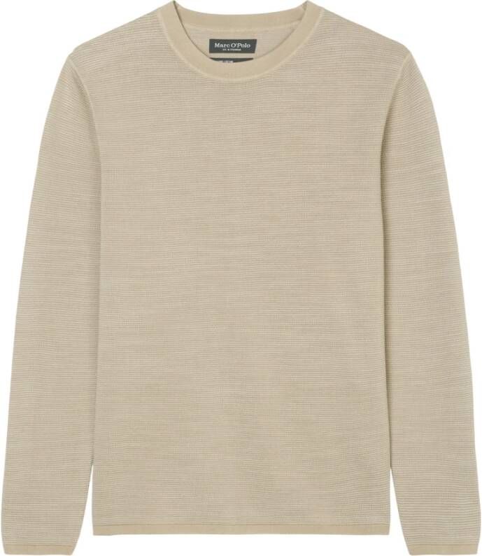 Marc O'Polo Truien met ronde hals Beige Heren