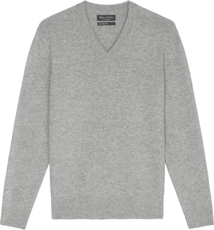 Marc O'Polo V-hals Gebreide Trui Gray Heren