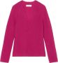 Marc O'Polo V-neck Knitwear Roze Dames - Thumbnail 3