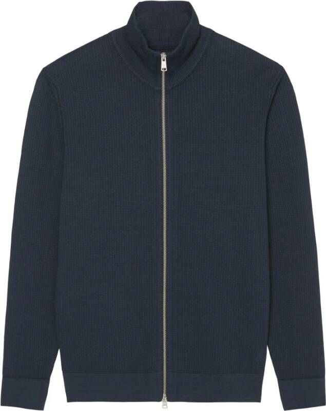 Marc O'Polo Vest Blauw Heren