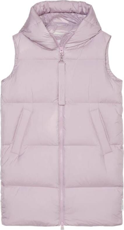 Marc O'Polo Lange Donsvest Pink Dames