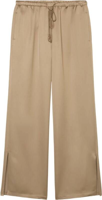 Marc O'Polo Wide Trousers Bruin Dames