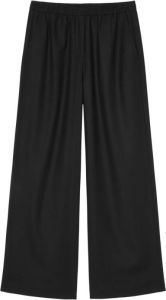 Marc O'Polo Wide trousers in a tracksuit bottom style Zwart Dames
