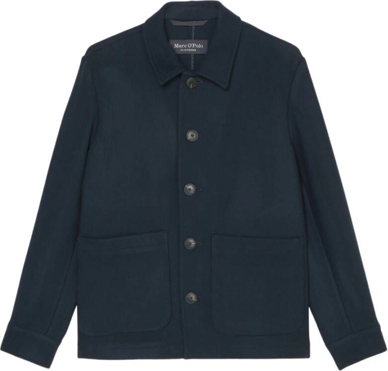 Marc O'Polo Winter Jackets Blauw Heren