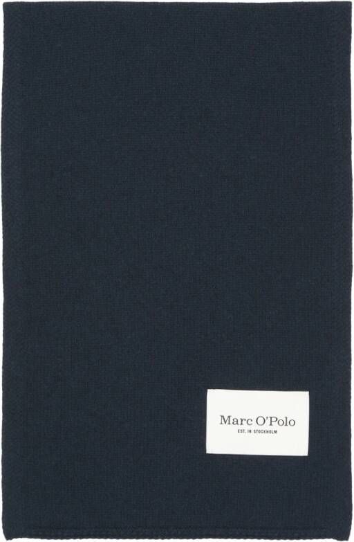 Marc O'Polo Gezellig gebreide sjaal Blue Dames