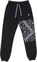 Marcelo Burlon Bandana Relax Sweatpants Zwart Wit Zwart Heren - Thumbnail 1