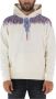 Marcelo Burlon Heren Katoenen Sweatshirt met Tricolor Logo Print Beige Heren - Thumbnail 2