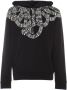 Marcelo Burlon Gedrukte Hoodie met Slangen Vleugel Print Black Heren - Thumbnail 4