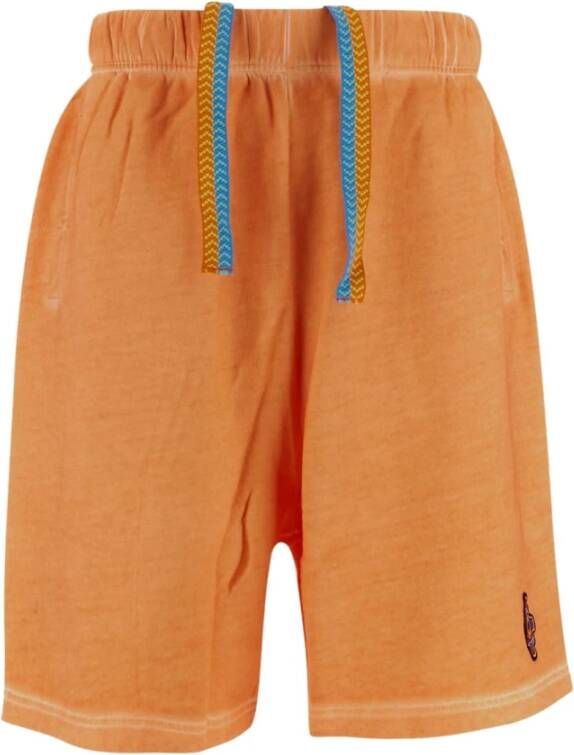 Marcelo Burlon Casual korte broek Oranje Heren