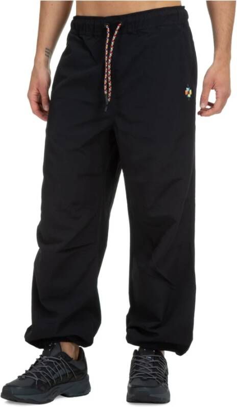Marcelo Burlon County of Milan Trainingsbroek met borduurwerk Zwart