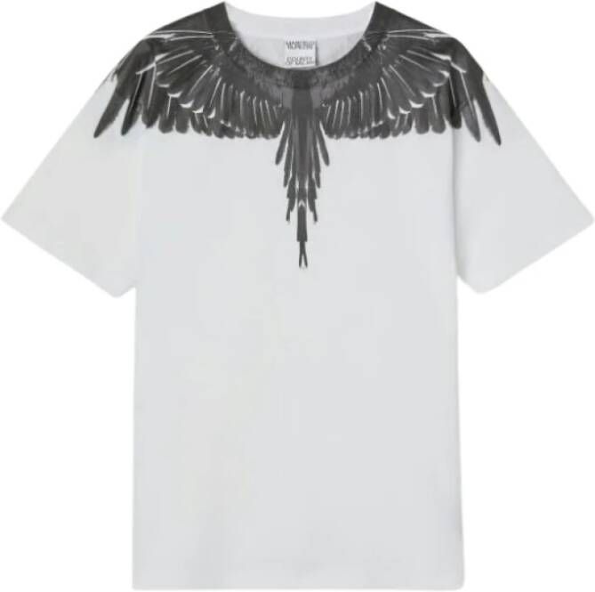 Marcelo Burlon County of Milan T-shirt met vleugelprint Wit - Foto 13