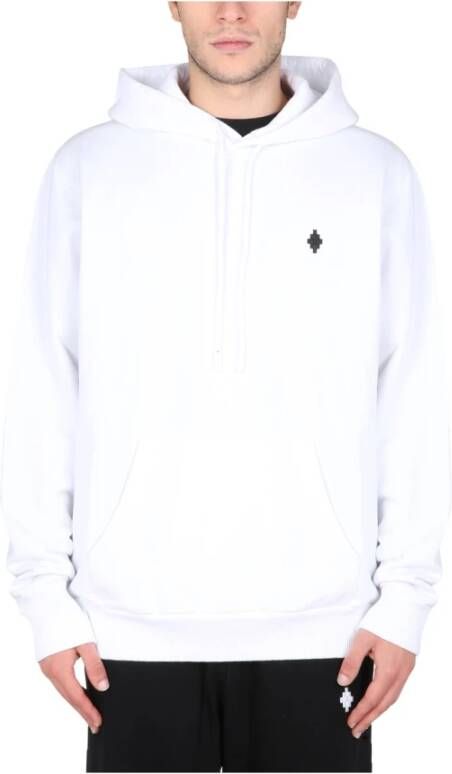 Marcelo Burlon Cross Hoodie White Heren