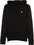 Marcelo Burlon Cross Regular Hoodie voor Heren Black Heren - Thumbnail 3
