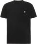 Marcelo Burlon Cross Regular T-shirt Zwart Wit Zwart Heren - Thumbnail 1