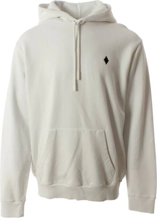 Marcelo Burlon Witte Katoenen Sweater voor Heren White Heren