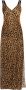 Marcelo Burlon Geplooide slipjurk Bruin Dames - Thumbnail 1