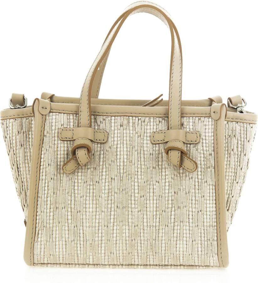 Marcelo Burlon Handtas Beige Dames