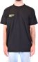 Marcelo Burlon Heren T-shirt van Hoge Kwaliteit Upgrade Zwart Heren - Thumbnail 1