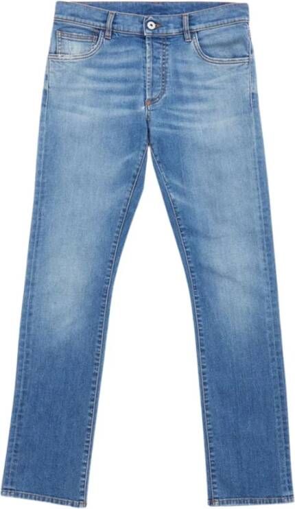 Marcelo Burlon Hoge kwaliteit Straight Jeans voor mannen Blauw Heren