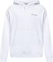 Marcelo Burlon Witte Katoenen Hoodie met Hoodie White Heren - Thumbnail 1