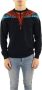 Marcelo Burlon Icon Wings Crewneck Sweatshirt voor Heren Zwart Heren - Thumbnail 3