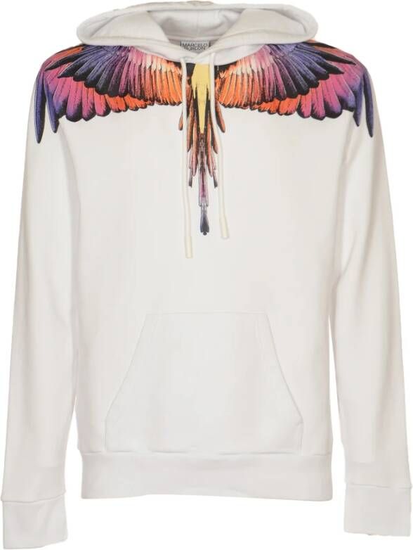 Marcelo Burlon Icon Wings Regular Hoodie Roze Heren