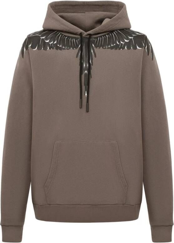Marcelo Burlon County of Milan Icon Wings hoodie van biologisch katoen Groen - Foto 1