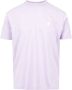 Marcelo Burlon Katoenen Crew Neck T-Shirt Purple Heren - Thumbnail 1