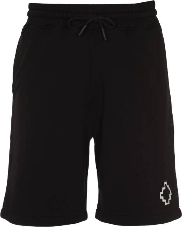 Marcelo Burlon Upgrade je casual garderobe met trendy shorts Black